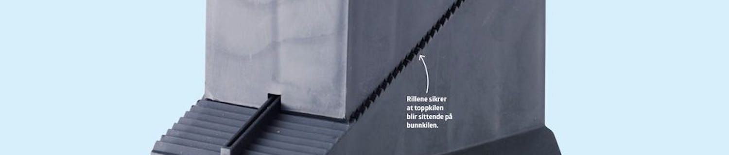 Smarte kiler til terrassen Enkelt og stabilt! Smarte kiler til terrassen Enkelt og stabilt!